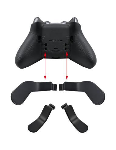 6 Palas de Metal y D-Pad para Controlador Xbox Elite 2