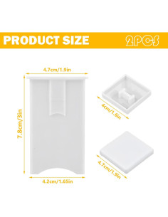 Esparcidor de Mantequilla para Mazorca 2 Pcs Hinbkenla 2