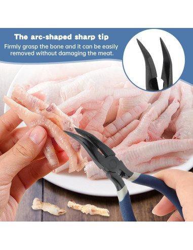Kit de Pinzas y Alicates XuYelora para Espinas de Pescado