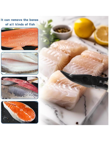 Kit de Pinzas y Alicates XuYelora para Espinas de Pescado