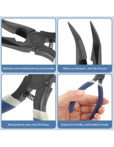 Kit de Pinzas y Alicates XuYelora para Espinas de Pescado