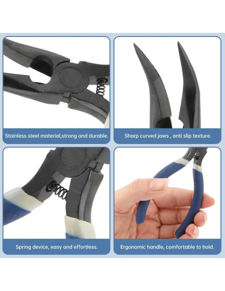 Kit de Pinzas y Alicates XuYelora para Espinas de Pescado