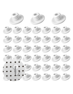 60 Tapones de Silicona para Tableros Perforados Gtziqa