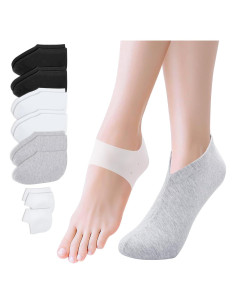 Calcetines Hidratantes Segbeauty 12 Pairs Algodón Silicona