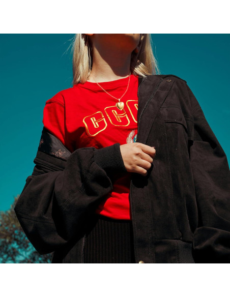 Collar Locket Corazón Acero Inoxidable GIVUFUN 60 cm