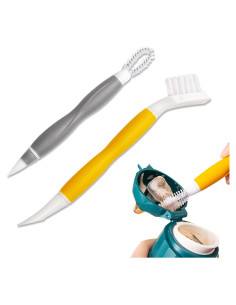 Juego de Cepillos de Limpieza Jipaziy 2 Piezas Multiusos