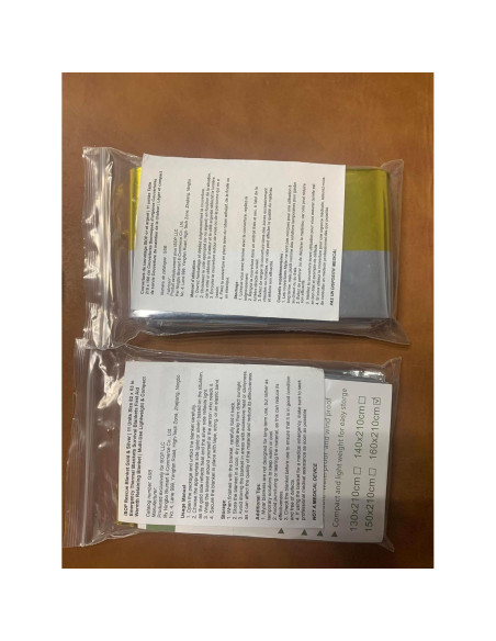 Manta de Emergencia ISOP GSB 11 Unidades Térmicas 208x160 cm