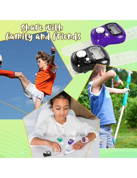 Contador de Mano Electrónico Norcoin 24 Piezas LCD 5 Dígitos