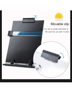 Soporte de Documentos Boxtree Ajustable 7 Posiciones Negro 2