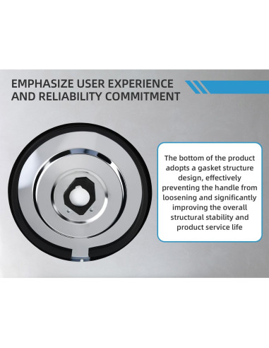 Placa de Cubierta Moen 16090 para Grifos de Ducha Cromo