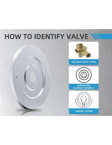 Placa de Cubierta Moen 16090 para Grifos de Ducha Cromo