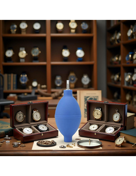 Bomba de aire sopladora de limpieza Qintreesify para relojes