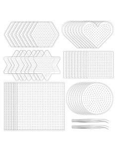 50 Piezas Tableros de Perlas Fusibles Ajcotahm - Manualidades