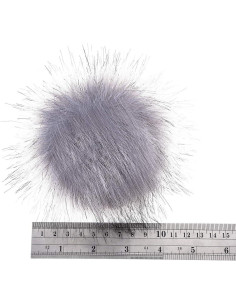 Bolas de Pompón Fluffy Boao 12 Piezas 10 cm Sintéticas 2
