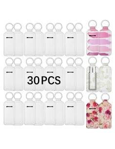30 Pcs Llavero Soporte de Labial Sublimación Neopreno 12x4 cm