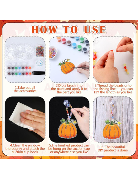 Kit de Cazadores de Sol DIY Otoño Sonwyoung 30 Piezas