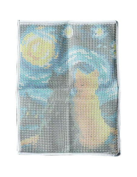 Kit de Ganchillo Latch GLAECYY Gato Estrella 52x38 cm