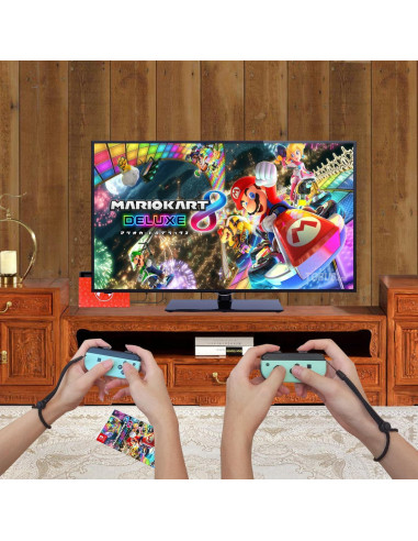 Correa de Muñeca Lonxmovs para Joycon Switch - Ajustable Negro