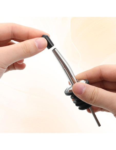 300 Cubiertas de Polvo para Vertedores Hpmjz Tapa de Goma Negra