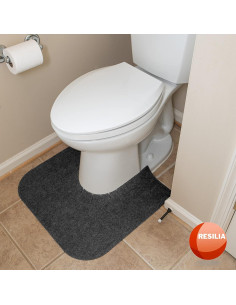 Alfombrillas de Entrenamiento para Orinal RESILIA - Paquete de 2, Superabsorbentes, Antideslizantes, Carbón 2