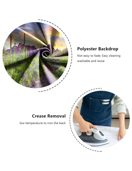 Fondo de Fotografía YongFoto 90x60 cm Cactus Desierto