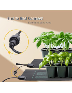 Almohadillas Térmicas Enlazables Higoro 25.4x52.7cm 21W Paquete 2 2