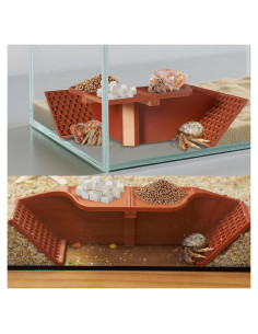 Escondite Subterráneo para Cangrejo Ermitaño Swirge 3 en 1