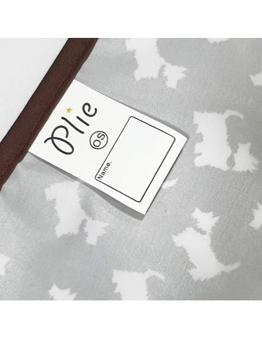 Paquete de 2 Baberos Impermeables Plie para Bebés 6-24 Meses