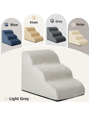 Escalera para Perros y Gatos Aodisman 3 Pasos Antideslizante