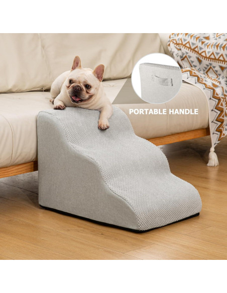 Escalera para Perros y Gatos Aodisman 3 Pasos Antideslizante