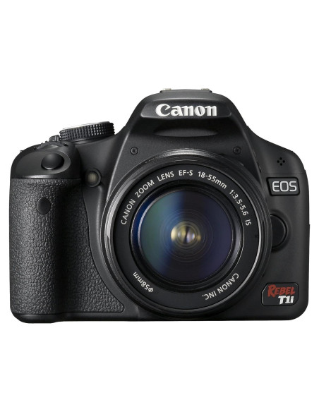 Cámara DSLR Canon EOS Rebel T1i 15.1 MP con Lente 18-55mm