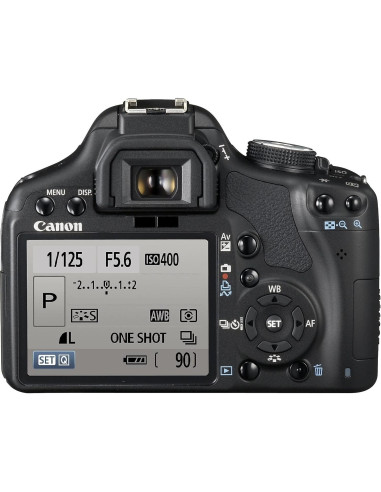 Cámara DSLR Canon EOS Rebel T1i 15.1 MP con Lente 18-55mm