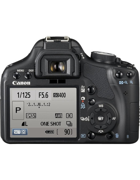 Cámara DSLR Canon EOS Rebel T1i 15.1 MP con Lente 18-55mm