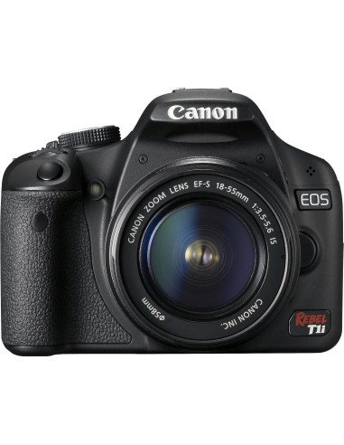 Cámara DSLR Canon EOS Rebel T1i 15.1 MP con Lente 18-55mm