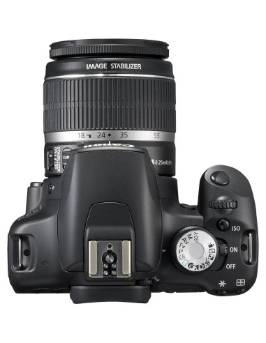 Cámara DSLR Canon EOS Rebel T1i 15.1 MP con Lente 18-55mm