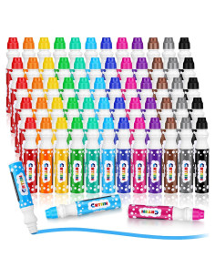 Marcadores de Bingo Crtiin 60 Piezas 12 Colores Surtidos