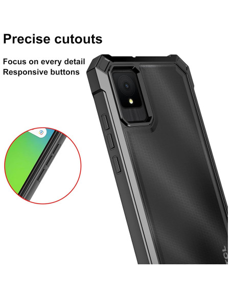 Funda Ailiber para TCL K11 T432W con Protector de Pantalla