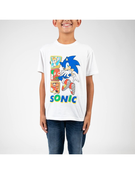 Conjunto de 4 Camisetas Sonic the Hedgehog para Niños