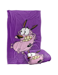 Manta de Microfibra LOGOVISION 91x147 cm - Courage The Cowardly Dog