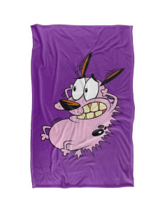 Manta de Microfibra LOGOVISION 91x147 cm - Courage The Cowardly Dog 2