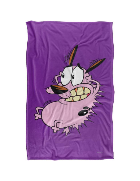Manta de Microfibra LOGOVISION 91x147 cm - Courage The Cowardly Dog