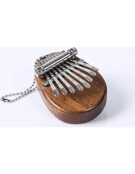Mini Kalimba de 8 Claves BSWAN de Madera Sapele