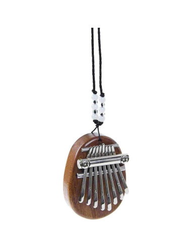 Mini Kalimba de 8 Claves BSWAN de Madera Sapele