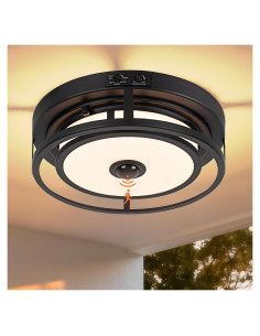 Luz de Techo LED Yolsunes 30.48cm con Sensor de Movimiento 3CCT