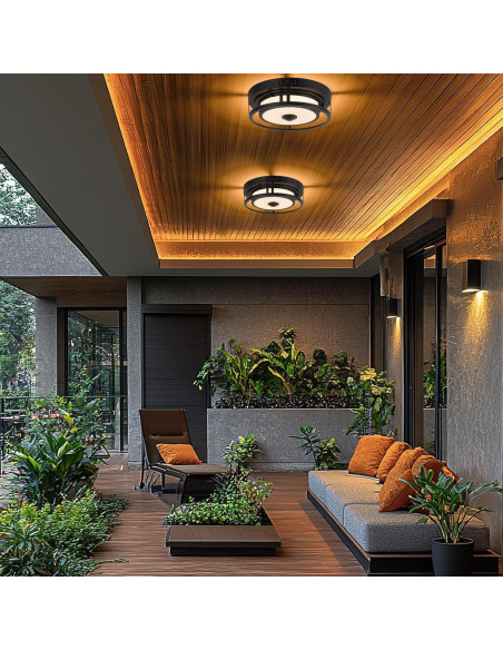 Luz de Techo LED Yolsunes 30.48cm con Sensor de Movimiento 3CCT