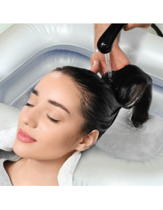 Kit de lavabo inflable TouchUps con bomba, almohada y manguera 2