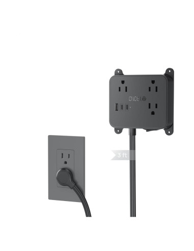 Regleta de Enchufes TROND Prime Mini I 3FT con USB