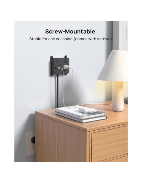 Regleta de Enchufes TROND Prime Mini I 3FT con USB