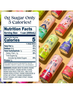 Bebida Espumosa Adaptógena Juni Limón 12 Paquetes 355ml 2