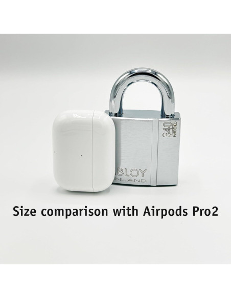 Candado Abloy PL340 PROTEC2 con llave, 5.6x2.5x8.9 cm